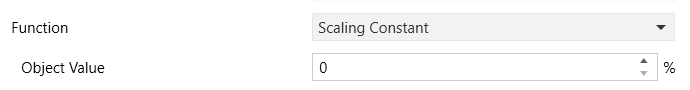 Figure 23. Individual Button - Scaling Constant