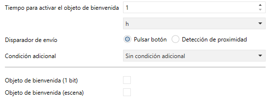 Figura 12. Objeto de bienvenida