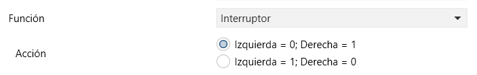 Figura 35. Pareja de pulsadores - Interruptor