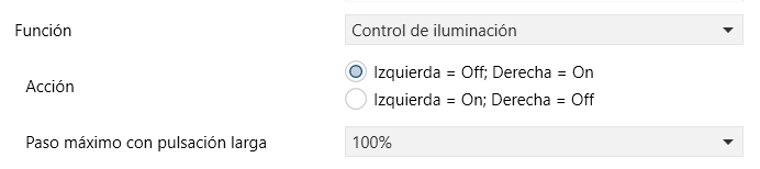 Figura 37. Pareja de pulsadores - Control de iluminación