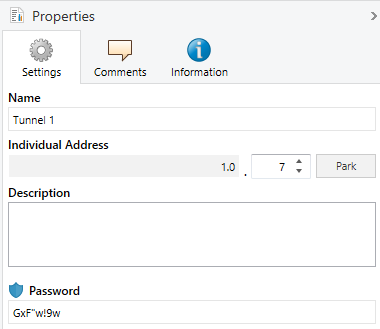 Figure 11. Tunneling Address Password.