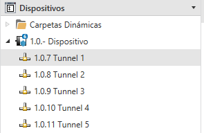 Figura 11. Contraseña de la dirección de túnel.
