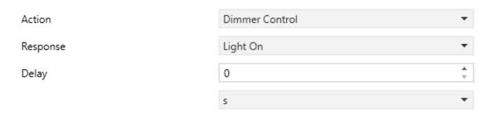 Figure 7. Action - Dimmer Control