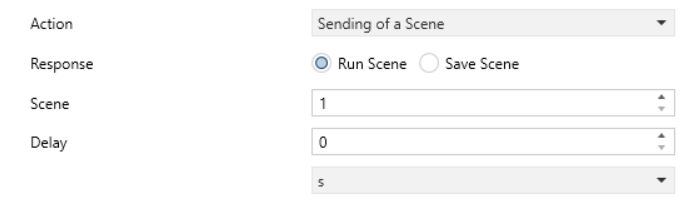 Figure 8. Action – Sending of a Scene