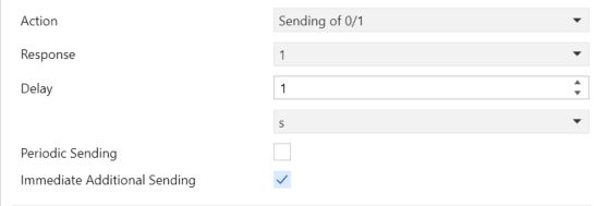 Figure 12. Immediate Additional Sending.