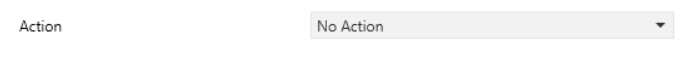 Figure 4. Action – No Action