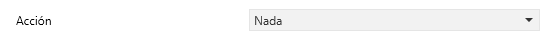Figura 4. Acción – Nada