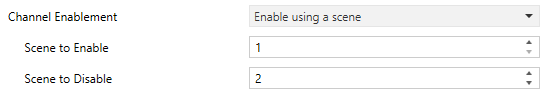 Figure 7. Enable using the Scene