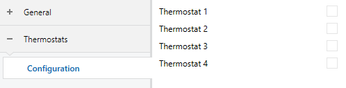Figure 9. Enabling the Thermostat