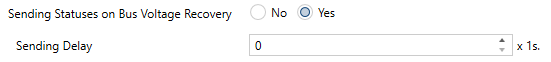 Figure 13. Sending the Status on Bus Voltage Recovery