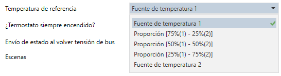 Figura 11. Temperatura de referencia