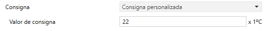 Figura 26. Consigna personalizada en Escenas